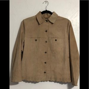 Ladies 100% Authentic Suede Jacket